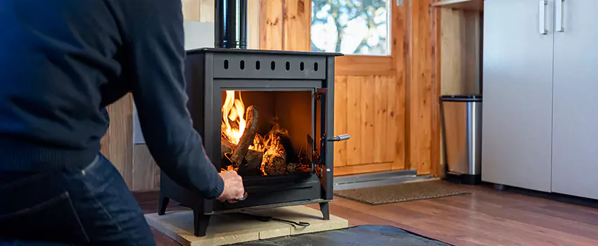 Open Hearth Wood Fireplace Installation in Mableton, GA