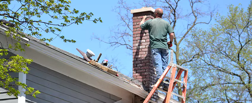 Vinyl and PVC Chimney Flashing Installation in Mableton, GA