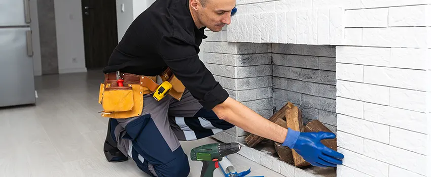 Fireplace Damaged Damper Frame Repair Services in Mableton, Georgia